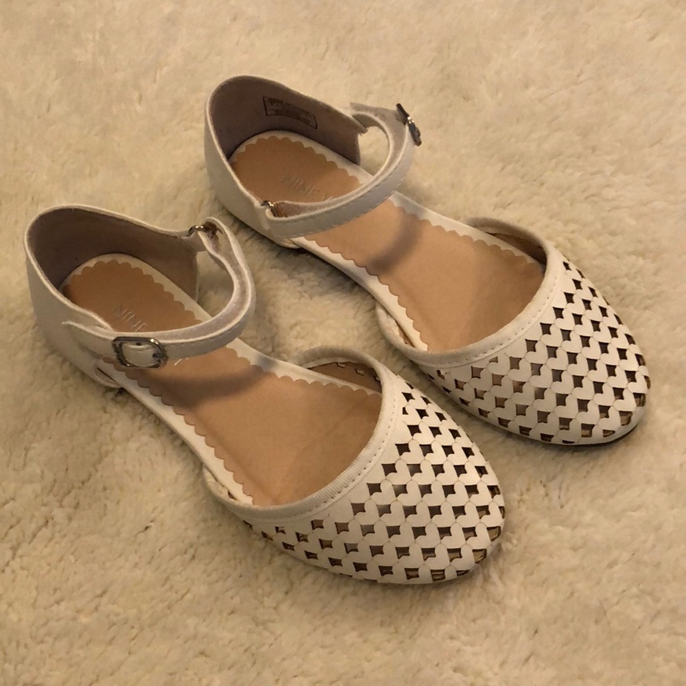 girls NINE WEST flats- size 1